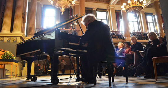 Hans Pålsson performs Franz Schubert's Impromptu in G flat major and Impromptu A flat major