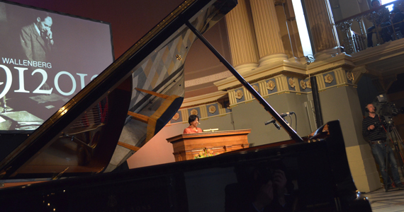 Navi Pillay, UN High Commissioner for Human Rights, gives her speech on Human rights: from rhetoric to reality.