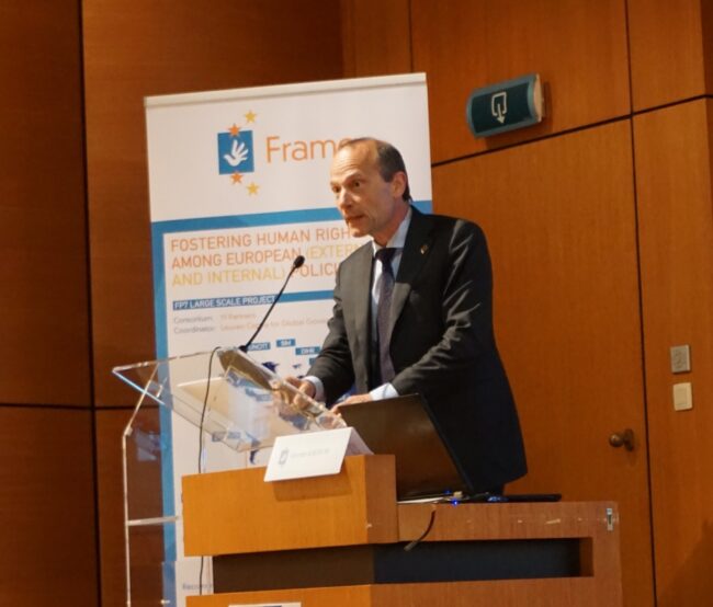 Frame conference EU Morten Kjaerum