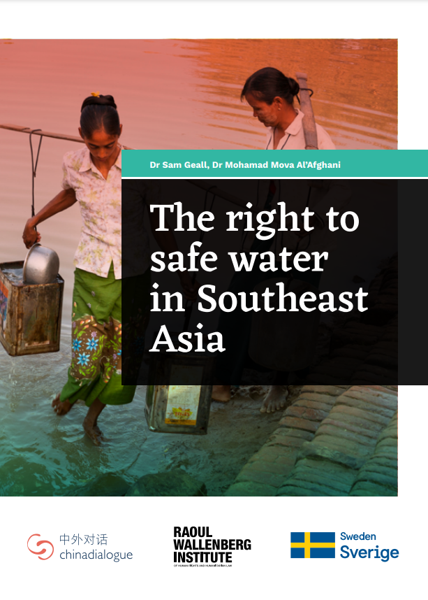 the right to safe water in southeast asia cover